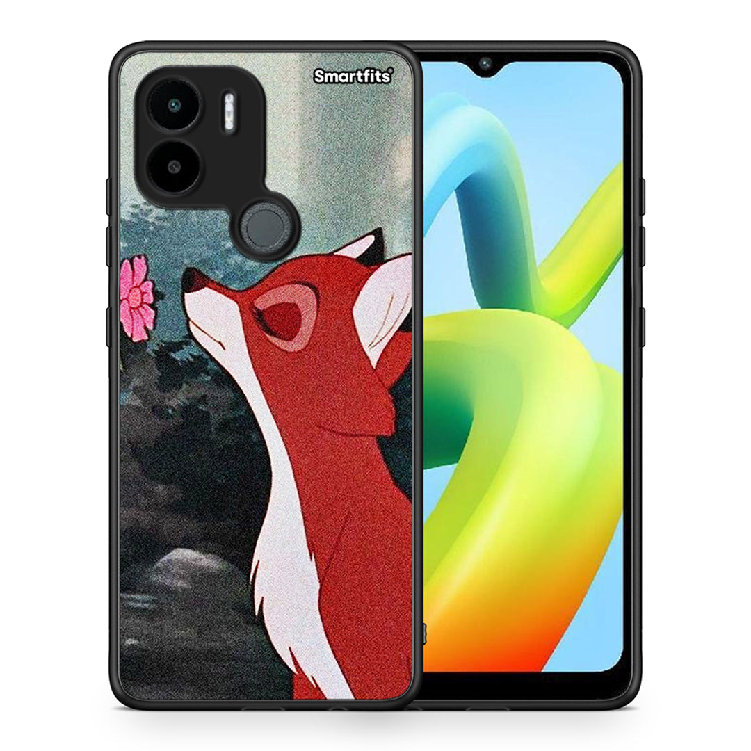 Θήκη Xiaomi Redmi A1+ / A2+ Tod And Vixey Love 2 από τη Smartfits με σχέδιο στο πίσω μέρος και μαύρο περίβλημα | Xiaomi Redmi A1+ / A2+ Tod And Vixey Love 2 Case with Colorful Back and Black Bezels