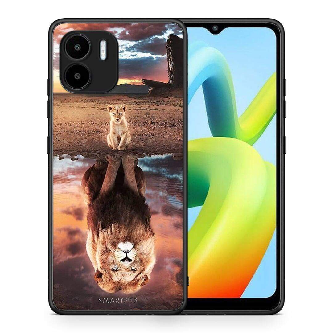 Θήκη Xiaomi Redmi A1 / A2 Sunset Dreams από τη Smartfits με σχέδιο στο πίσω μέρος και μαύρο περίβλημα | Xiaomi Redmi A1 / A2 Sunset Dreams Case with Colorful Back and Black Bezels