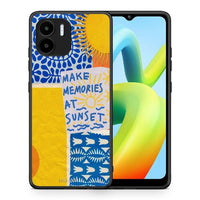 Thumbnail for Θήκη Xiaomi Redmi A1 / A2 Sunset Memories από τη Smartfits με σχέδιο στο πίσω μέρος και μαύρο περίβλημα | Xiaomi Redmi A1 / A2 Sunset Memories Case with Colorful Back and Black Bezels