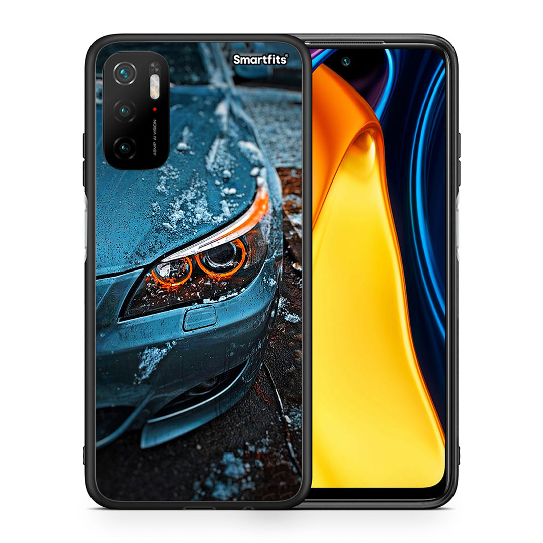 Θήκη Xiaomi Redmi Note 10 5G Bmw E60 από τη Smartfits με σχέδιο στο πίσω μέρος και μαύρο περίβλημα | Xiaomi Redmi Note 10 5G Bmw E60 case with colorful back and black bezels