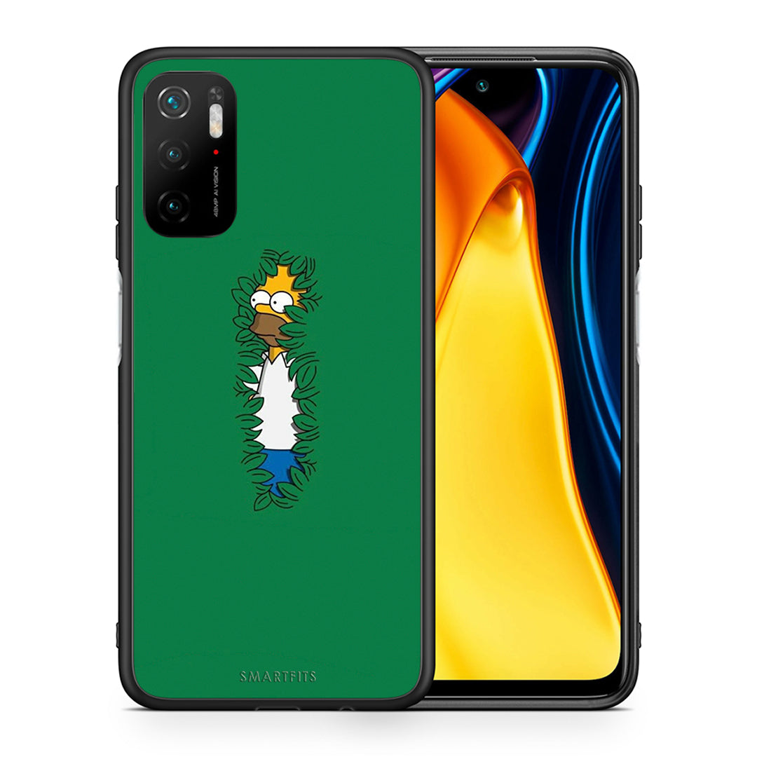 Θήκη Αγίου Βαλεντίνου Xiaomi Redmi Note 10 5G Bush Man από τη Smartfits με σχέδιο στο πίσω μέρος και μαύρο περίβλημα | Xiaomi Redmi Note 10 5G Bush Man case with colorful back and black bezels