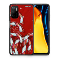 Thumbnail for Θήκη Xiaomi Redmi Note 10 5G/Poco M3 Pro Candy Cane από τη Smartfits με σχέδιο στο πίσω μέρος και μαύρο περίβλημα | Xiaomi Redmi Note 10 5G/Poco M3 Pro Candy Cane case with colorful back and black bezels