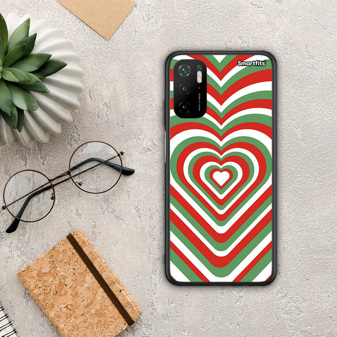 Christmas Hearts - Xiaomi Redmi Note 10 5G case