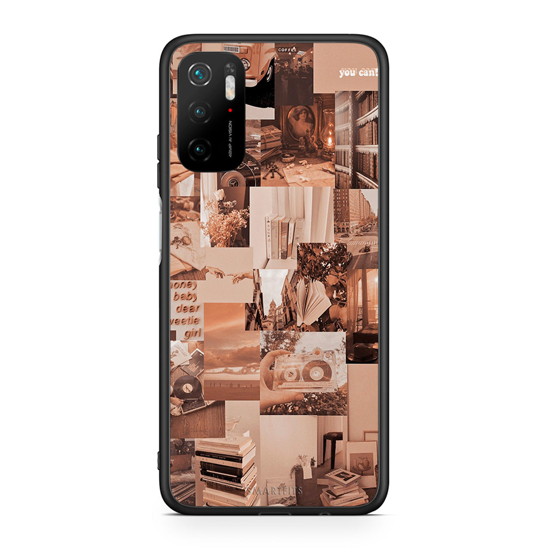 Xiaomi Poco M3 Pro Collage You Can Θήκη Αγίου Βαλεντίνου από τη Smartfits με σχέδιο στο πίσω μέρος και μαύρο περίβλημα | Smartphone case with colorful back and black bezels by Smartfits