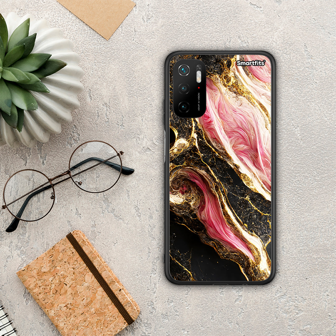 Glamorous Pink Marble - Xiaomi Redmi Note 10 5G case