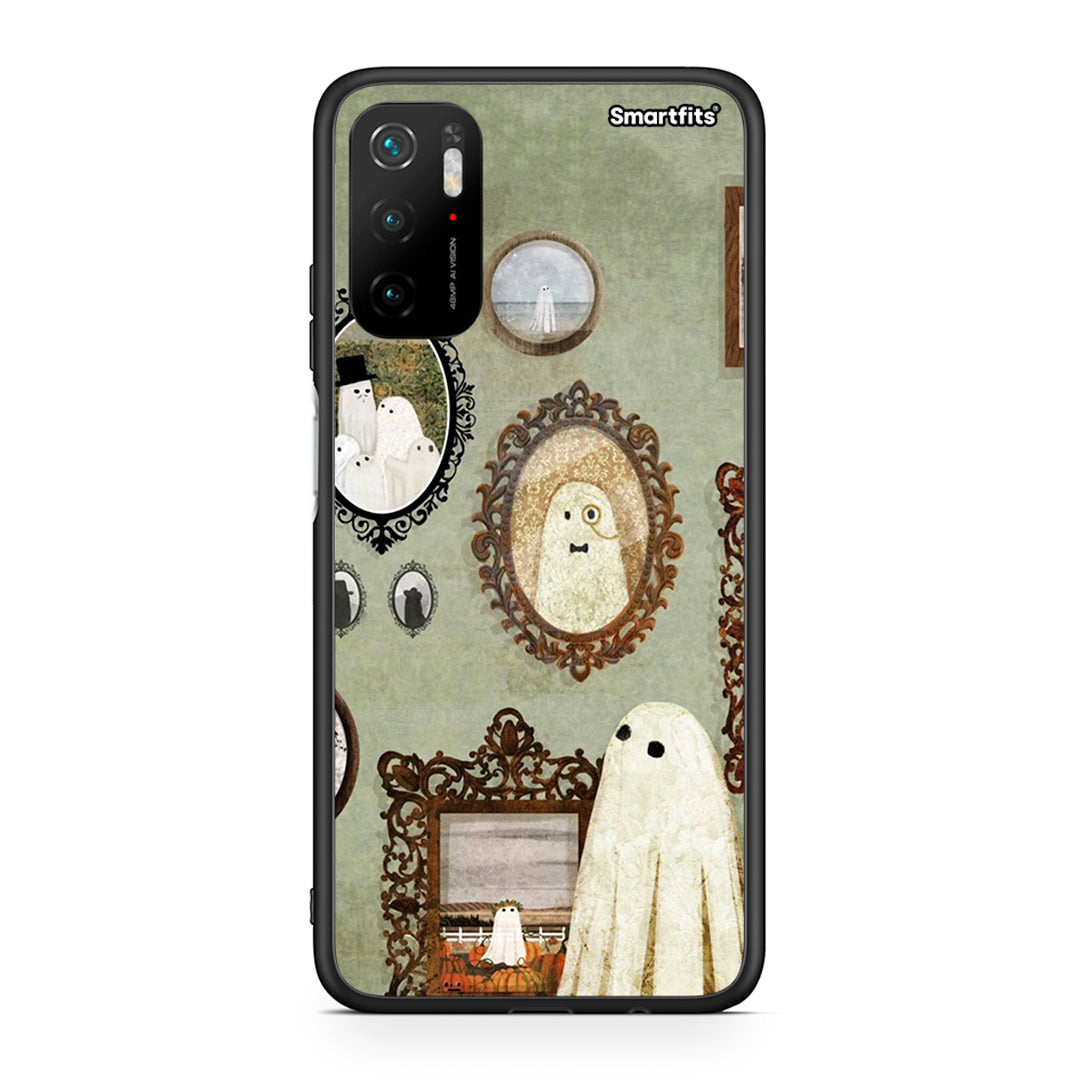 Xiaomi Poco M3 Pro Halloween Ghost Season Θήκη από τη Smartfits με σχέδιο στο πίσω μέρος και μαύρο περίβλημα | Smartphone case with colorful back and black bezels by Smartfits