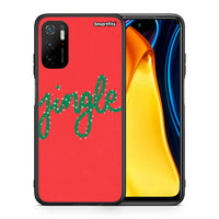 Thumbnail for Θήκη Xiaomi Redmi Note 10 5G/Poco M3 Pro Jingle Xmas από τη Smartfits με σχέδιο στο πίσω μέρος και μαύρο περίβλημα | Xiaomi Redmi Note 10 5G/Poco M3 Pro Jingle Xmas case with colorful back and black bezels