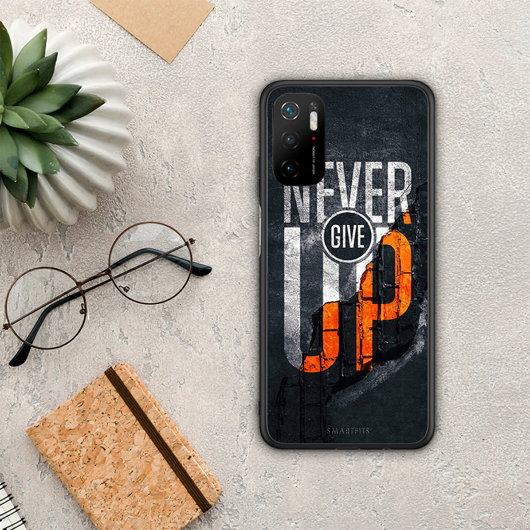 Never Give Up - Xiaomi Redmi Note 10 5G case