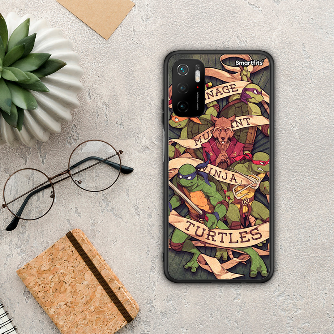 Ninja Turtles - Xiaomi Redmi Note 10 5G θήκη