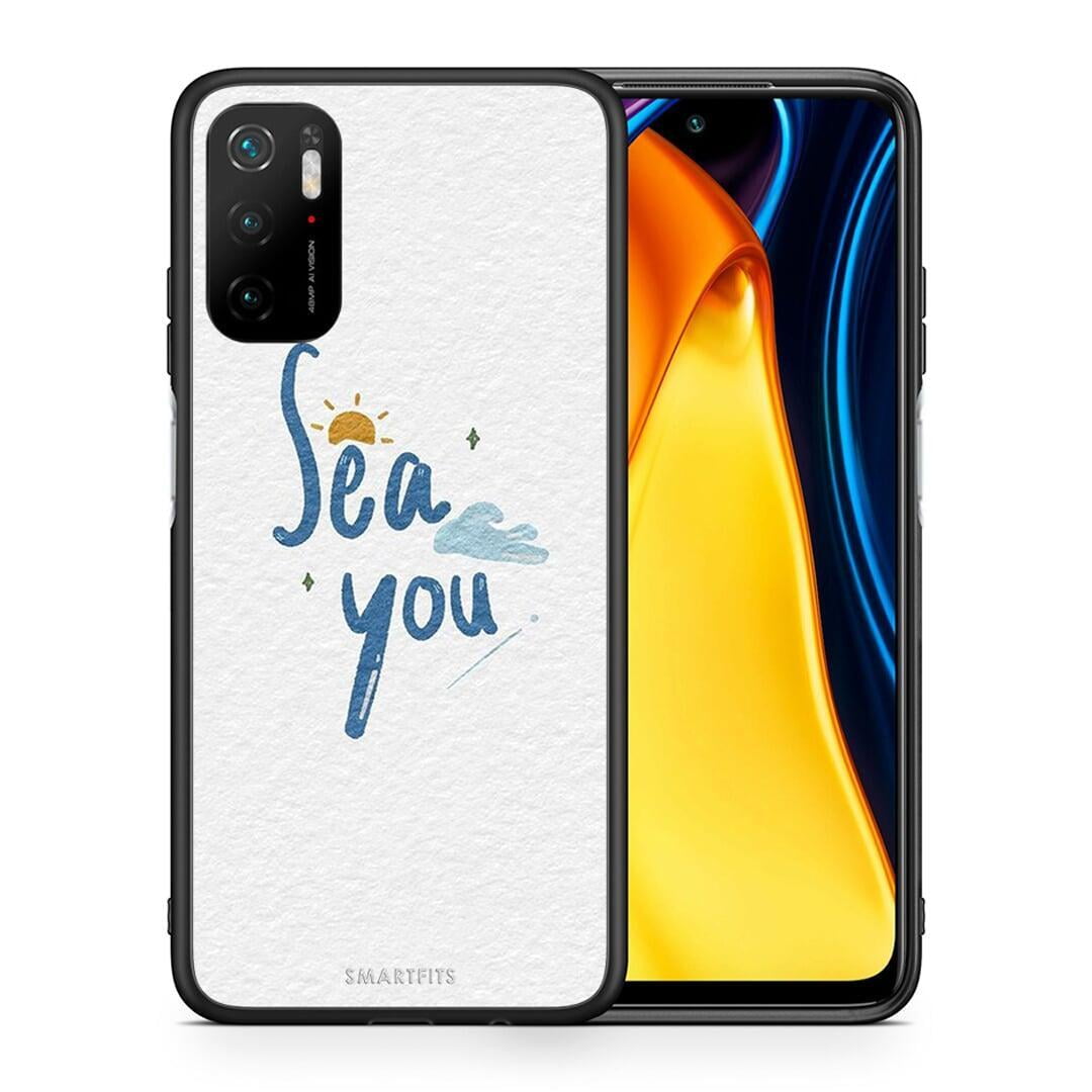 Θήκη Xiaomi Redmi Note 10 5G Sea You από τη Smartfits με σχέδιο στο πίσω μέρος και μαύρο περίβλημα | Xiaomi Redmi Note 10 5G Sea You case with colorful back and black bezels