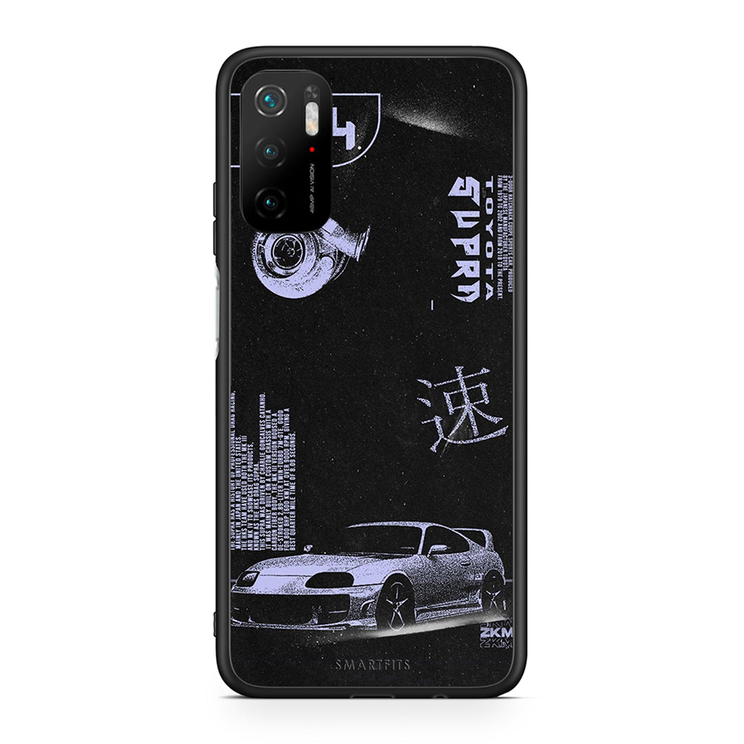 Xiaomi Poco M3 Pro Tokyo Drift Θήκη Αγίου Βαλεντίνου από τη Smartfits με σχέδιο στο πίσω μέρος και μαύρο περίβλημα | Smartphone case with colorful back and black bezels by Smartfits