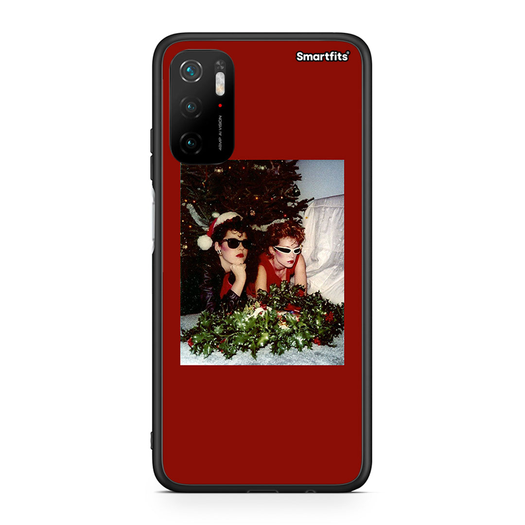 Xiaomi Redmi Note 10 5G/Poco M3 Pro Waiting For Xmas θήκη από τη Smartfits με σχέδιο στο πίσω μέρος και μαύρο περίβλημα | Smartphone case with colorful back and black bezels by Smartfits