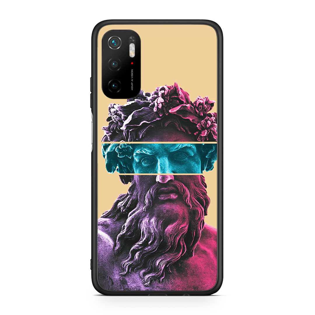 Xiaomi Poco M3 Pro Zeus Art Θήκη Αγίου Βαλεντίνου από τη Smartfits με σχέδιο στο πίσω μέρος και μαύρο περίβλημα | Smartphone case with colorful back and black bezels by Smartfits