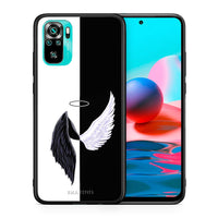 Thumbnail for Θήκη Xiaomi Redmi Note 10 Angels Demons από τη Smartfits με σχέδιο στο πίσω μέρος και μαύρο περίβλημα | Xiaomi Redmi Note 10 Angels Demons case with colorful back and black bezels