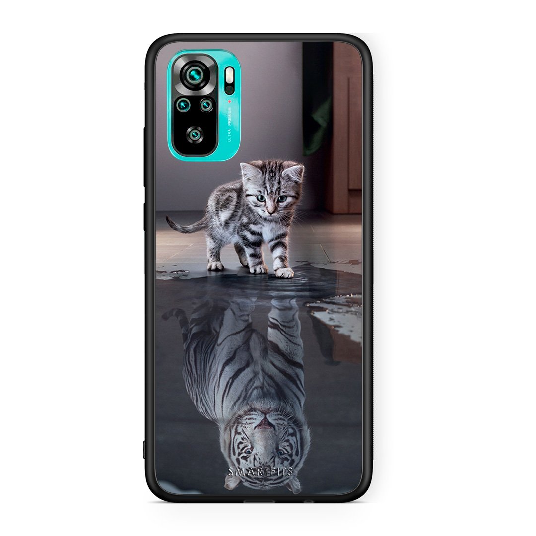 4 - Xiaomi Redmi Note 10 Tiger Cute case, cover, bumper