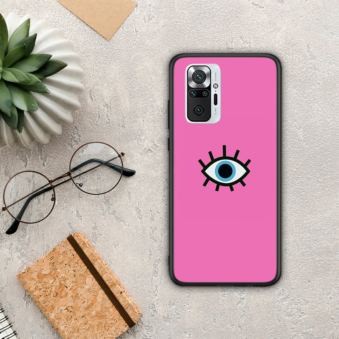 Blue Eye Pink - Xiaomi Redmi Note 10 Pro / 10 Pro max case