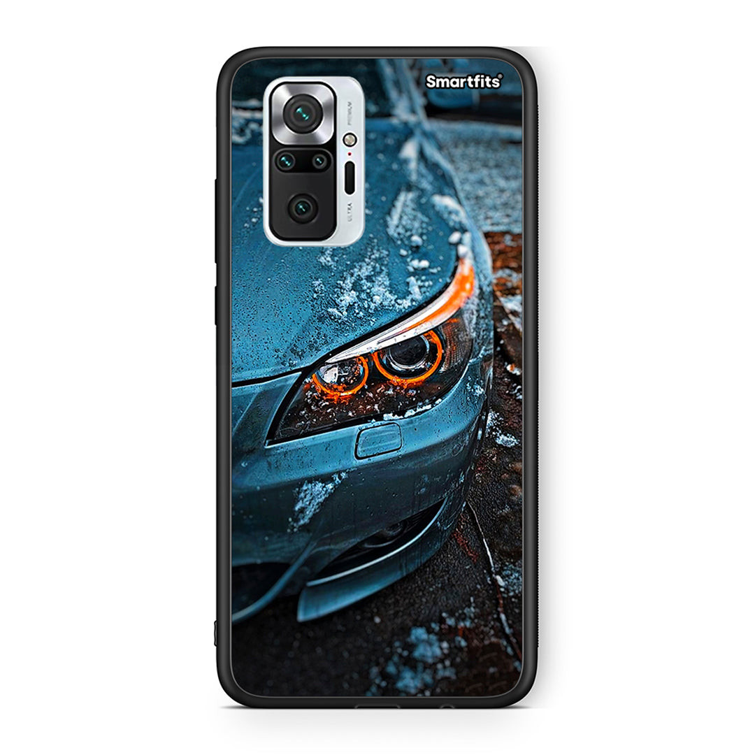 Xiaomi Redmi Note 10 Pro Bmw E60 Θήκη από τη Smartfits με σχέδιο στο πίσω μέρος και μαύρο περίβλημα | Smartphone case with colorful back and black bezels by Smartfits