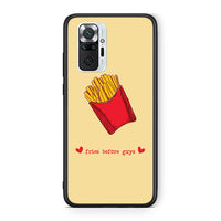 Thumbnail for Xiaomi Redmi Note 10 Pro Fries Before Guys Θήκη Αγίου Βαλεντίνου από τη Smartfits με σχέδιο στο πίσω μέρος και μαύρο περίβλημα | Smartphone case with colorful back and black bezels by Smartfits