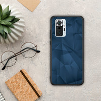 Thumbnail for Geometric Blue Abstract - Xiaomi Redmi Note 10 Pro / 10 Pro Max case