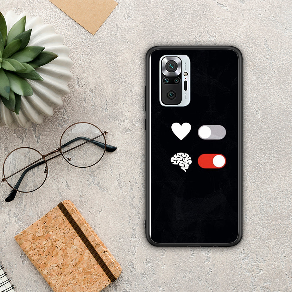 Heart vs Brain - Xiaomi Redmi Note 10 Pro / 10 Pro max case