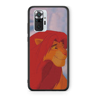 Thumbnail for Xiaomi Redmi Note 10 Pro Lion Love 1 Θήκη Αγίου Βαλεντίνου από τη Smartfits με σχέδιο στο πίσω μέρος και μαύρο περίβλημα | Smartphone case with colorful back and black bezels by Smartfits