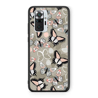 Thumbnail for 135 - Xiaomi Redmi Note 10 Pro Butterflies Boho case, cover, bumper