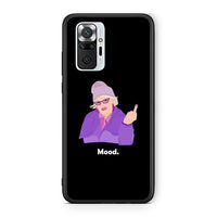 Thumbnail for Xiaomi Redmi Note 10 Pro Grandma Mood Black θήκη από τη Smartfits με σχέδιο στο πίσω μέρος και μαύρο περίβλημα | Smartphone case with colorful back and black bezels by Smartfits