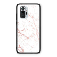 Thumbnail for 116 - Xiaomi Redmi Note 10 Pro Pink Splash Marble case, cover, bumper