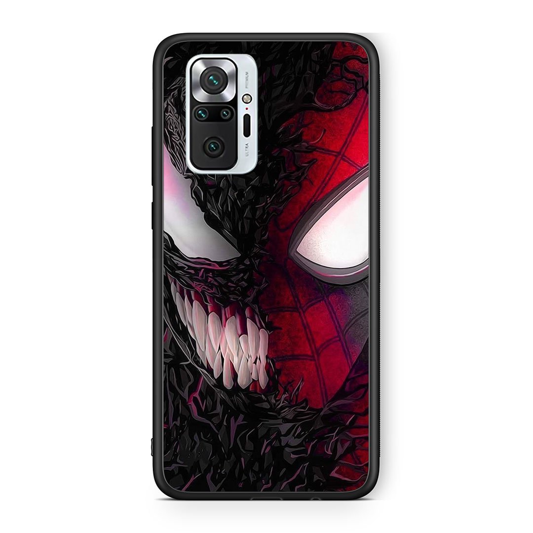 4 - Xiaomi Redmi Note 10 Pro SpiderVenom PopArt case, cover, bumper