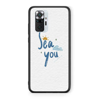 Thumbnail for Xiaomi Redmi Note 10 Pro Sea You Θήκη από τη Smartfits με σχέδιο στο πίσω μέρος και μαύρο περίβλημα | Smartphone case with colorful back and black bezels by Smartfits
