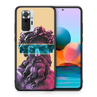 Thumbnail for Θήκη Αγίου Βαλεντίνου Xiaomi Redmi Note 10 Pro Zeus Art από τη Smartfits με σχέδιο στο πίσω μέρος και μαύρο περίβλημα | Xiaomi Redmi Note 10 Pro Zeus Art case with colorful back and black bezels