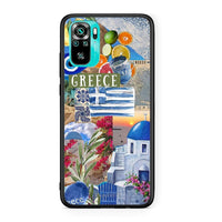 Thumbnail for Xiaomi Redmi Note 10 All Greek Θήκη από τη Smartfits με σχέδιο στο πίσω μέρος και μαύρο περίβλημα | Smartphone case with colorful back and black bezels by Smartfits