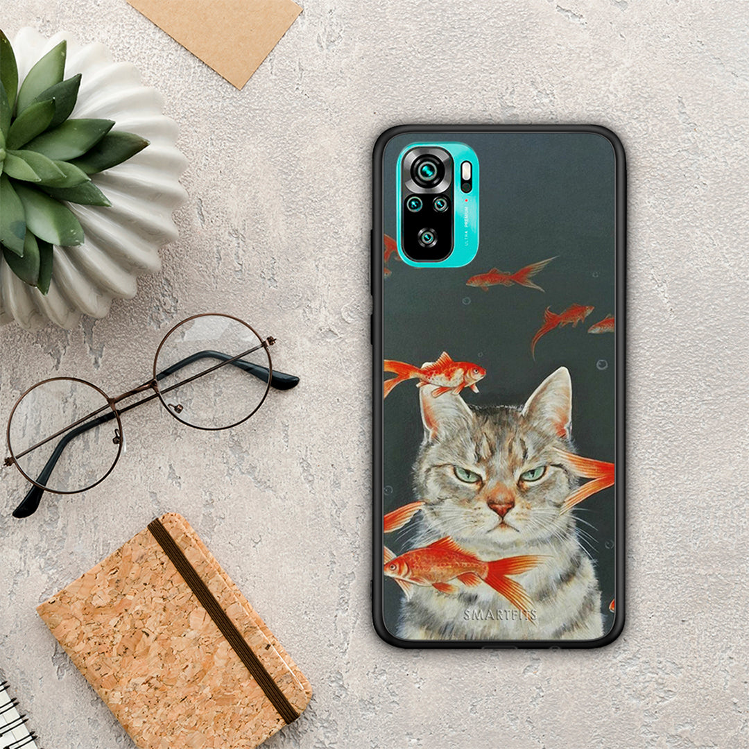 Cat Goldfish - Xiaomi Redmi Note 10s / 10 4G case