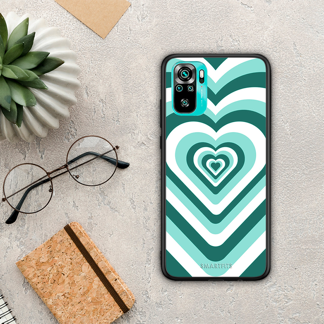 Green Hearts - Xiaomi Redmi Note 10s / 10 4G case