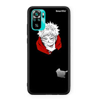 Thumbnail for Xiaomi Redmi Note 10 Itadori Anime θήκη από τη Smartfits με σχέδιο στο πίσω μέρος και μαύρο περίβλημα | Smartphone case with colorful back and black bezels by Smartfits