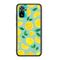 Thumbnail for Xiaomi Redmi Note 10 Lemons θήκη από τη Smartfits με σχέδιο στο πίσω μέρος και μαύρο περίβλημα | Smartphone case with colorful back and black bezels by Smartfits