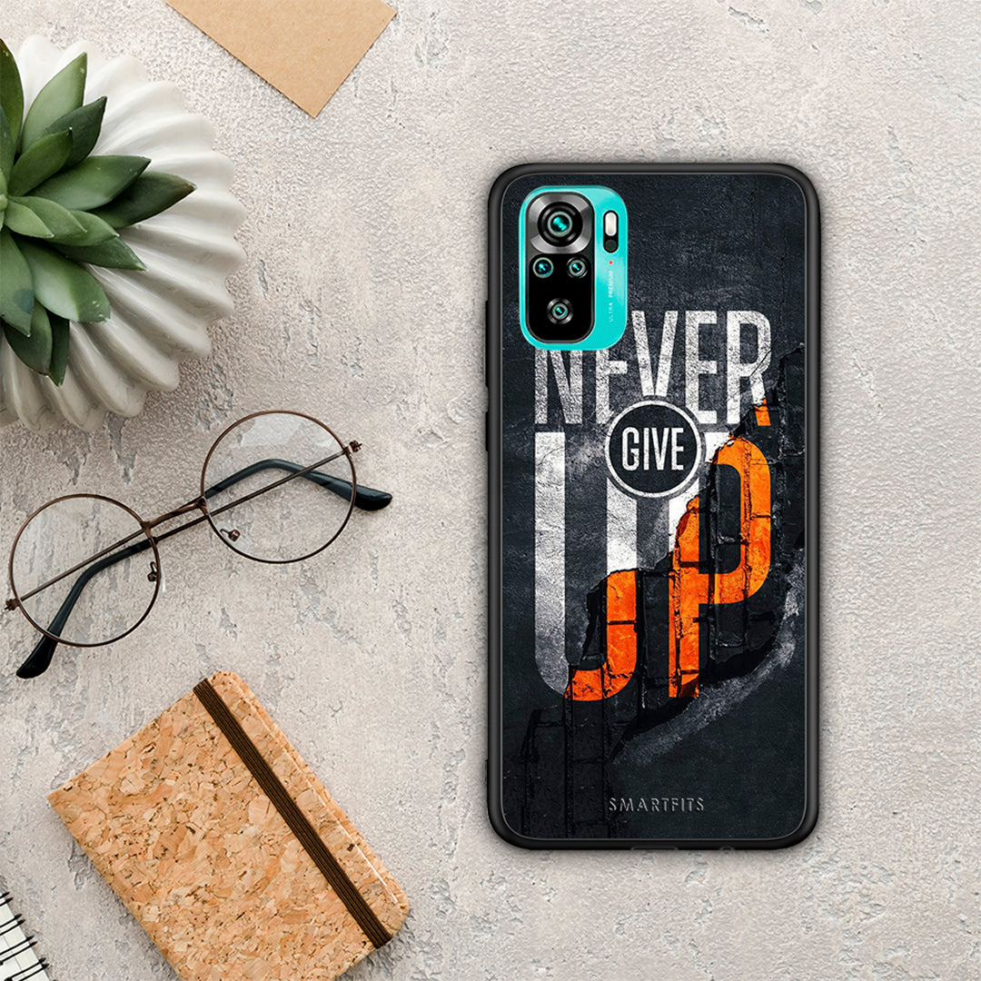 Never Give Up - Xiaomi Redmi Note 10s / 10 4G case