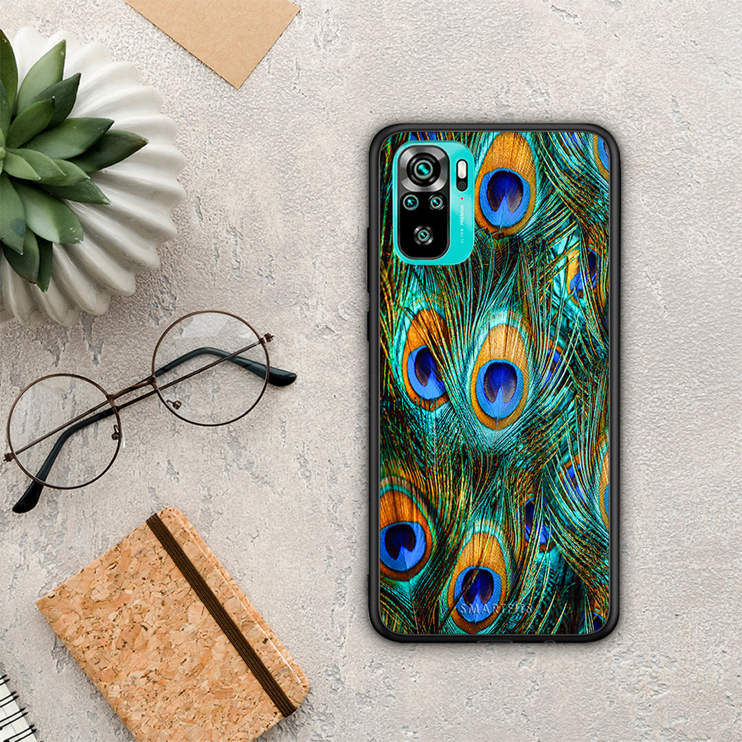 Real Peacock Feathers - Xiaomi Redmi Note 10s / 10 4G case