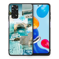 Thumbnail for Θήκη Xiaomi Redmi Note 11 Aesthetic Summer από τη Smartfits με σχέδιο στο πίσω μέρος και μαύρο περίβλημα | Xiaomi Redmi Note 11 Aesthetic Summer case with colorful back and black bezels