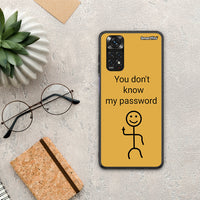 Thumbnail for My Password - Xiaomi Redmi Note 11 4G / 11s case