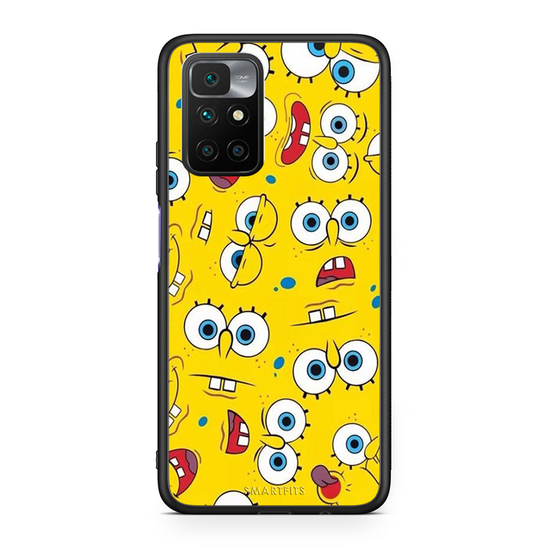 4 - Xiaomi Redmi 10/Redmi Note 11 4G Sponge PopArt case, cover, bumper