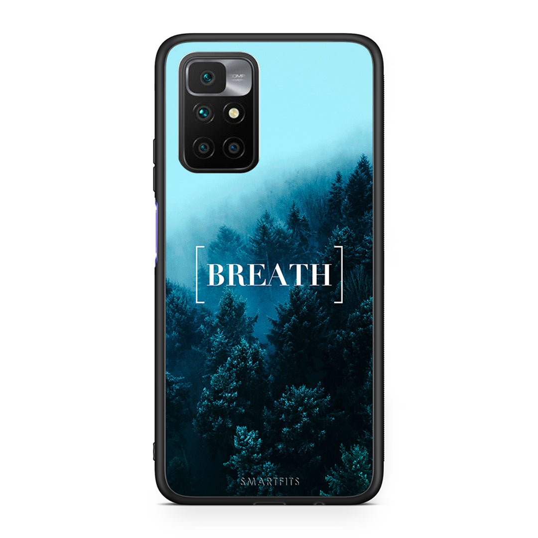4 - Xiaomi Redmi 10/Redmi Note 11 4G Breath Quote case, cover, bumper