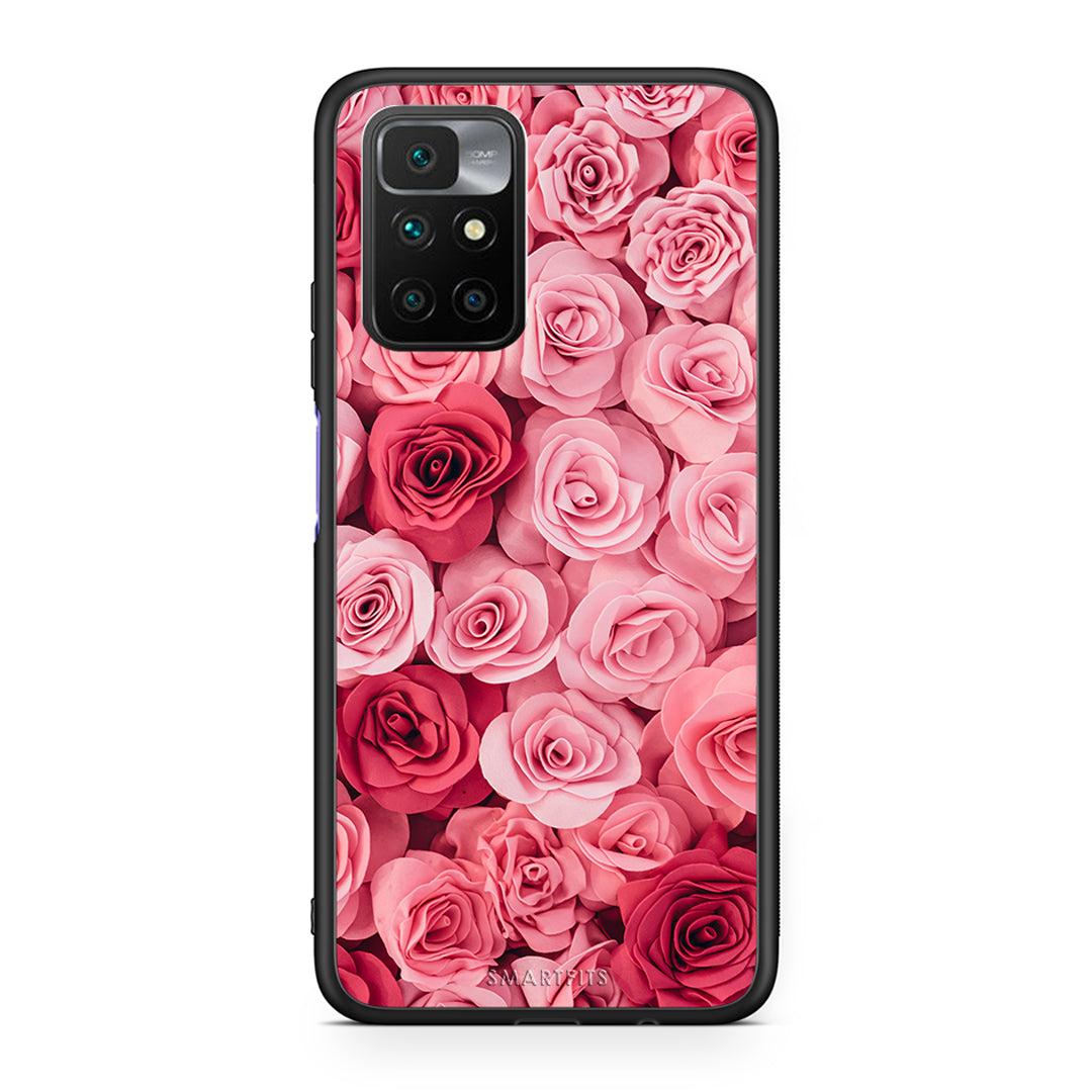 4 - Xiaomi Redmi 10/Redmi Note 11 4G RoseGarden Valentine case, cover, bumper