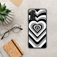 Thumbnail for Black Hearts - Xiaomi Redmi 10 case