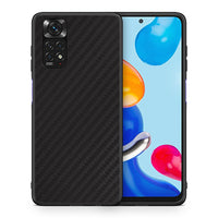 Thumbnail for Θήκη Xiaomi Redmi Note 11 Carbon Black από τη Smartfits με σχέδιο στο πίσω μέρος και μαύρο περίβλημα | Xiaomi Redmi Note 11 Carbon Black case with colorful back and black bezels