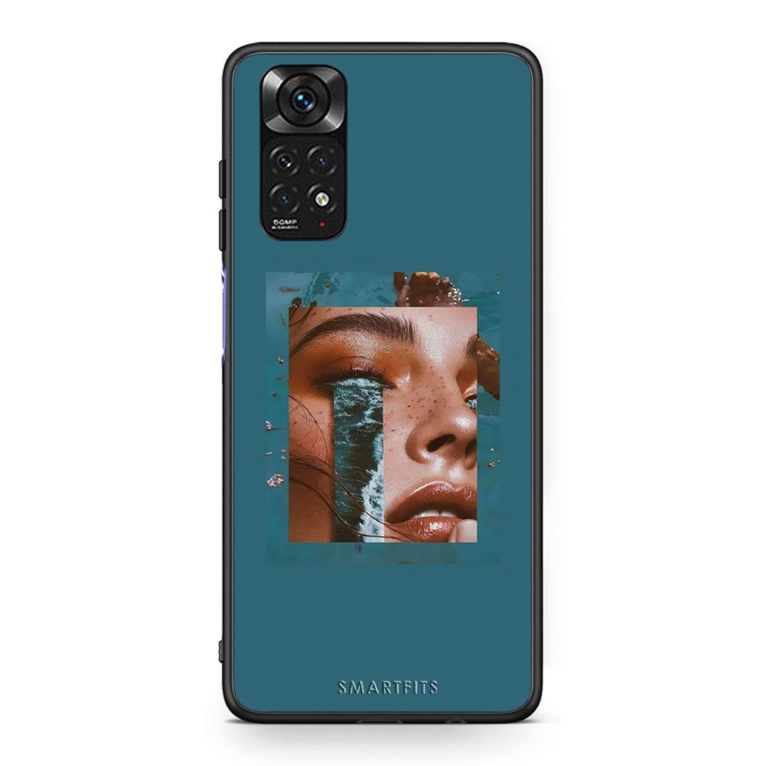 Xiaomi Redmi Note 11 Cry An Ocean θήκη από τη Smartfits με σχέδιο στο πίσω μέρος και μαύρο περίβλημα | Smartphone case with colorful back and black bezels by Smartfits