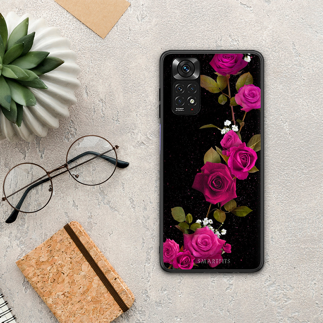 Flower Red Roses - Xiaomi Redmi Note 11 4G / 11s case