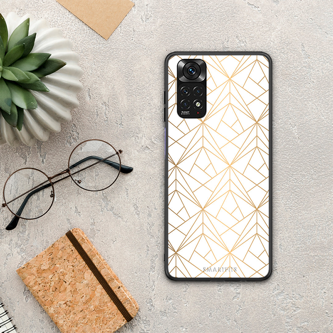 Geometric Luxury White - Xiaomi Redmi Note 11 4G / 11s case