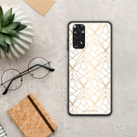 Thumbnail for Geometric Luxury White - Xiaomi Redmi Note 11 4G / 11s case