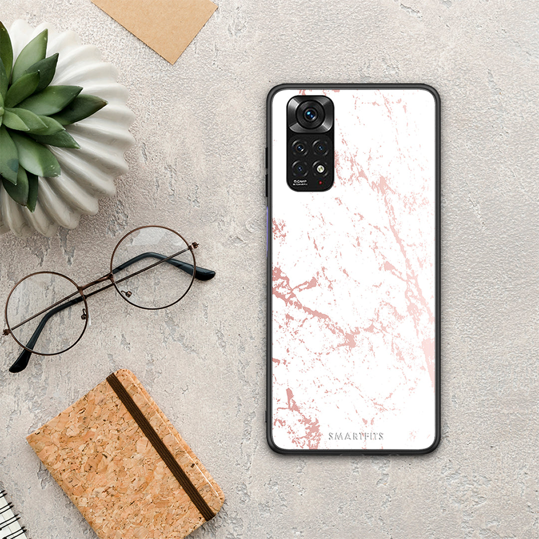 Marble Pink Splash - Xiaomi Redmi Note 11 4G / 11S case